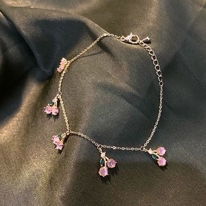 14k Gold plated Cherry bracelet